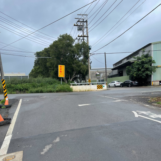 龍潭大路邊交流道挑高鋼構廠